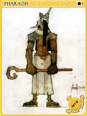 Ilustração da Carta Faraó